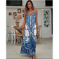 👗60% OFF NOW!💃Women‘s Retro Print V-Neck Maxi Dress✨
