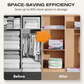 🌸Last Day Buy 2 Get 1 Free💗No‑Pump 3D Vacuum Storage Bags Space‑Saving Reusable Sealer Bags for Bedding & Clothes