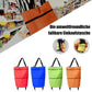⏳LAST DAY SALE ONLY ￡7.99!!🔥2-in-1 Foldable Shopping Cart🛒 23L Large Capacity Grocery Tote No More Heavy Grocery Bags！