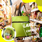 ⏳LAST DAY SALE ONLY ￡7.99!!🔥2-in-1 Foldable Shopping Cart🛒 23L Large Capacity Grocery Tote No More Heavy Grocery Bags！