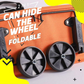⏳LAST DAY SALE ONLY ￡7.99!!🔥2-in-1 Foldable Shopping Cart🛒 23L Large Capacity Grocery Tote No More Heavy Grocery Bags！