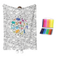 🎨✨LAST DAY SALE 60% OFF!!⚡Creative Cozy Coloring Blanket Kit🎨✨