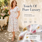 💃 2026 Summer Hot Sale • 70% OFF 🌿⏳  Women’s Chic V-Neck Floral Print Dress with Twist Waist
