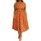 💃 2026 Summer Hot Sale • 70% OFF 🌿⏳  Women’s Chic V-Neck Floral Print Dress with Twist Waist
