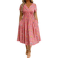 💃 2026 Summer Hot Sale • 70% OFF 🌿⏳  Women’s Chic V-Neck Floral Print Dress with Twist Waist