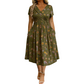 💃 2026 Summer Hot Sale • 70% OFF 🌿⏳  Women’s Chic V-Neck Floral Print Dress with Twist Waist