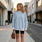 👚 2026 Autumn Hot Save 53% Today✨ Women's Loose Faux Two‑Piece Sweatshirt