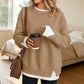 👚 2026 Autumn Hot Save 53% Today✨ Women's Loose Faux Two‑Piece Sweatshirt