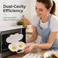 🥳Buy 1 Get 1 Free ! 🥗🎁Microwave Egg Poacher –  Dual‑cavity, non‑stick & easy clean. Healthier than frying – stock up & save! 🏠✅