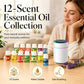 🎁Gift‑Ready Aromatherapy Set - 62% OFF⚡Aroma Diffuser + 12‑Pack Fragrance Essential Oils Kit