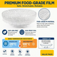 🔥LAST DAY SALE ONLY ￡6.99! 50%OFF 🎁300/500pcs Disposable Stretch Food Covers for Bowls & Plates