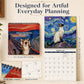 🏆 Last Day Special Price £ 3.39! 🗓️Buy 2 Get 3 Free🐱 2027 Cat Meme Calendar – Funny daily humor & wall-ready ✨