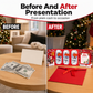 Starting at £3.2 each—Half-Price Offer! 🥳 A 2026 Best-Seller 🥳 💞 Over 50,000 Sold! 🧧 Festive Cash Gift Card Holder—features multi-card storage, space for a holiday message, and a ribbon-tied envelope—turning cash into a thoughtful Christmas gift 💌