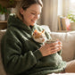 📢📢 Limited-Time 50% Off!! 🐾 2026 Cozy Fleece Pet-Carrying Hoodie | Warm, Bonding Sweatshirt for Small Pets