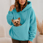 ✨ Save £29: Women's Pet Holder Winter Hoodie 🐶 [Cozy Fleece • Buy 2 Free Shipping 🎁]
