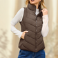 📢📢Special Surprise Price!!! £19.99 each！Buy 2 Free shipping ✈️🔥Buy 3 10% discount & Free shipping🔥Women's Warm Stand Collar Vest