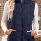 📢📢Special Surprise Price!!! £19.99 each！Buy 2 Free shipping ✈️🔥Buy 3 10% discount & Free shipping🔥Women's Warm Stand Collar Vest