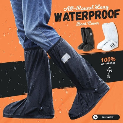 🥾Last Day Special Price￡10.99!!!Buy 2 Disscount 10% & Buy 3 Disscount 15%➕Free Shipping 🏆 All-Round Long Waterproof Boot Covers – Keep Shoes Clean & Dry 💧✨