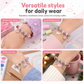 🎄🎁 Christmas Gift for Girls! DIY Charm Bracelet Making Kit with Unicorn Gift Box — 60% OFF, Only £8.99!!! (Was £25.99) ✨ Screen-Free Craft Fun for Ages 6-12