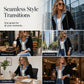 ⌛Limited Sale 50%🔥Women's Patchwork Denim Coat – Stretchy, Stylish & Comfortable ✨