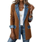 ⌛Limited Sale 50%🔥Women's Patchwork Denim Coat – Stretchy, Stylish & Comfortable ✨