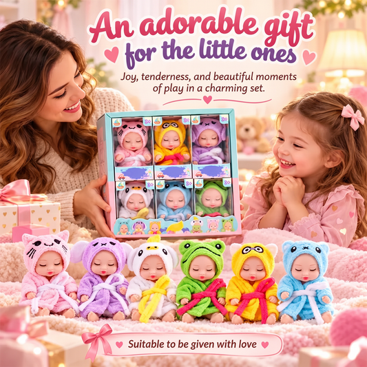 🎁Mini Reborn Baby Doll – Single Item: £6.99!!! Limited-Time Low Price——Gift Idea Hot Sale 50% OFF🔥Mini Reborn Baby Dolls Lifelike Realistic Baby Dolls