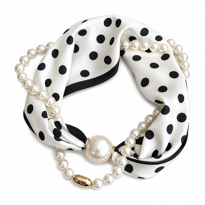 Limited-time Buy 1, Bet 1 free(2pcs)!!!🎁🎄Christmas Sale 60% OFF!💞50K+ SOLD!✨Women's Elegant Magnetic Pearl Scarf Necklace
